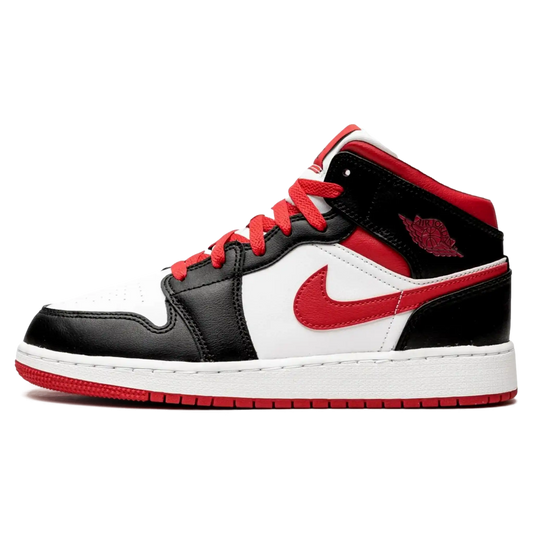 Tênis Air Jordan 1 Mid "Very Berry" Rosa / Preto - 554725-016